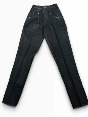 Vintage Rocky Mountain Jeans Womens 7/28 x 36 in Black